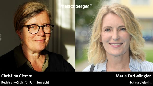 Bild: Alena Schmick; Felix Hörhager/dpa Christina Clemm und Maria Furtwängler