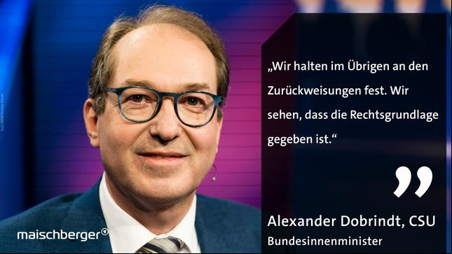 Bild: WDR/Thomas Kierok Alexander Dobrindt