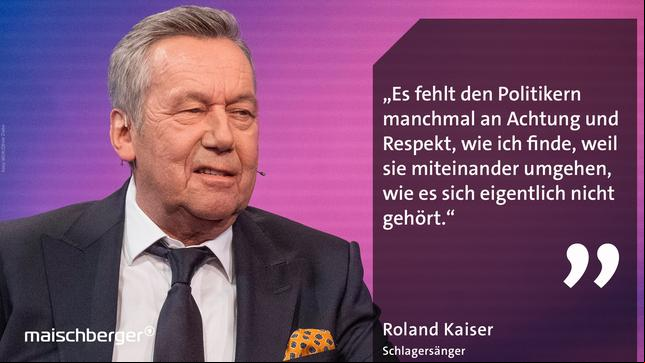 Bild: WDR/Oliver Ziebe Roland Kaiser