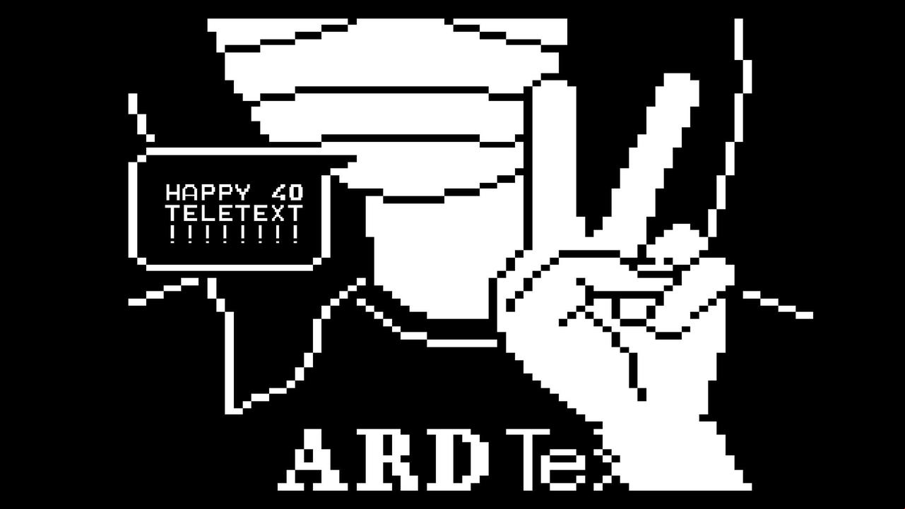 Teletextkunst von Raquel Meyers