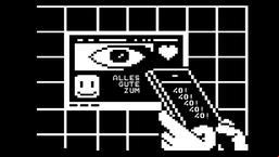 Teletextkunst von Raquel Meyers