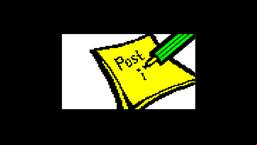 Post-It Klebezettel
