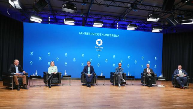 Bild: ARD/Petra Stadler Digitale Jahrespressekonferenz Das Erste am Mittwoch (02.12.20) in München
