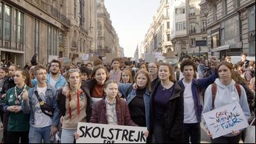 Bild: WDR/B-Reel Films Mit ihrem Schulstreik hat Greta die weltweite Jugendbewegung FRIDAYS FOR FUTURE in Gang gesetzt.
