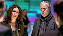 Moritz Eisner (Harald Krassnitzer) und Bibi Fellner (Adele Neuha)