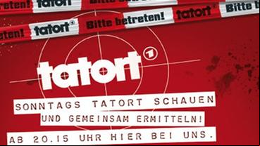 Aufsteller zum Public Viewing