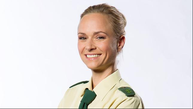 Annett Fleischer spielt Polizeimeisterin Sonja Wirth.