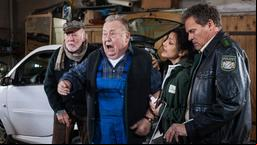 Franz Hubert, Werner Strunk, Bettina Gaertner und Staller