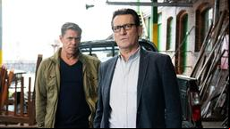 Finn (Sven Martinek) und Lars (Ingo Naujoks) sind auf der Suche nach Simone Torwald.