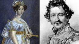 Therese von Bayern und  König Ludwig I.