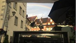 Erster Drehtag der "WaPo Bodensee" in Überlingen.