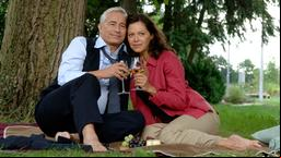Rote Rosen Thomas Jansen (Gerry Hungbauer) und Petra Jansen (Angela Roy)