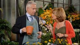 Rote Rosen Thomas Jansen (Gerry Hungbauer) und Maike Becker (Roswitha Schreiner)